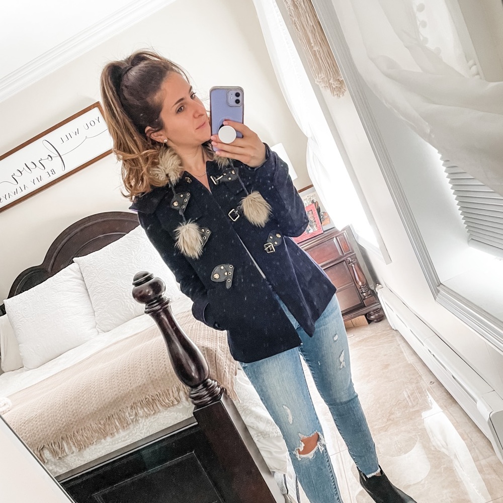 Juicy couture pea coat 🧥